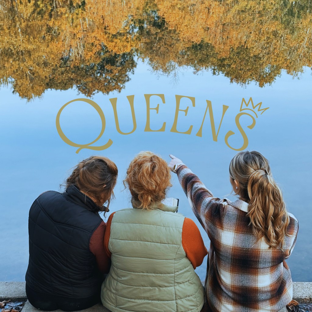 Album cover for “Queens” by Lauren Welter, heartfelt tribute celebrating motherhood and family, acoustic singer-songwriter from the Seattle-Tacoma area
